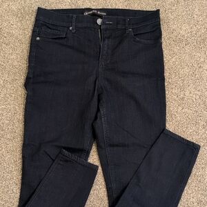 Express Women's High Rise Denim Skinny Jeans